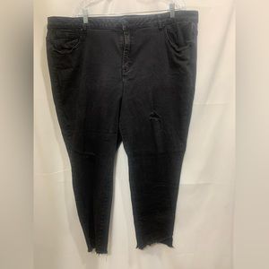 Lane Bryant black jeans size 26